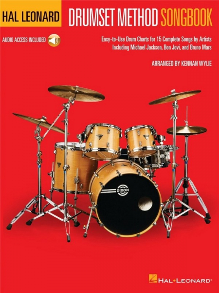 Hal Leonard Drumset Method Songbook (+Online Audio) for drum set