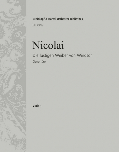 Die lustigen Weiber von Windsor - Ouvertüre für Orchester