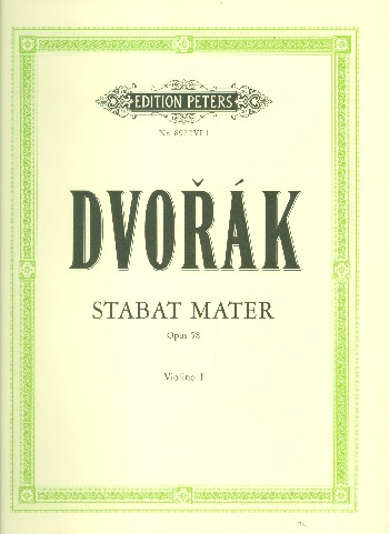 Stabat Mater op.58 für Soli, Chor und Orchester