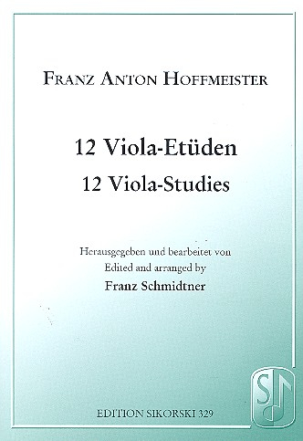 12 Etüden für Viola