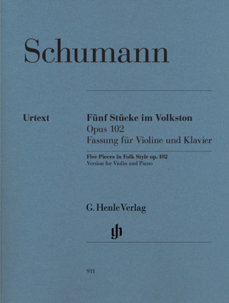 5 Stücke im Volkston op.102 für Violine und Klavier