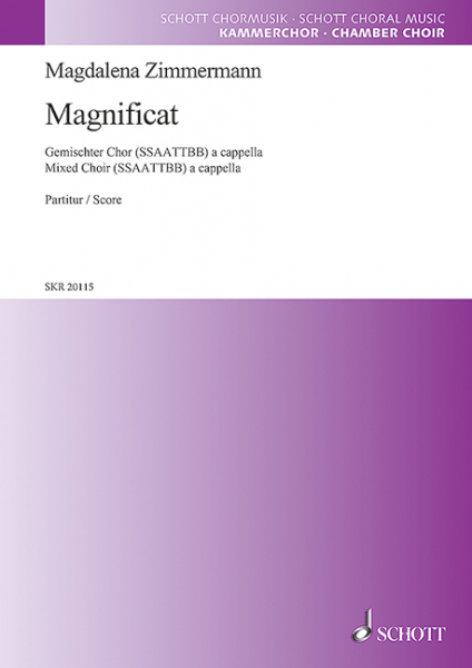 Magnificat für gem Chor a cappella