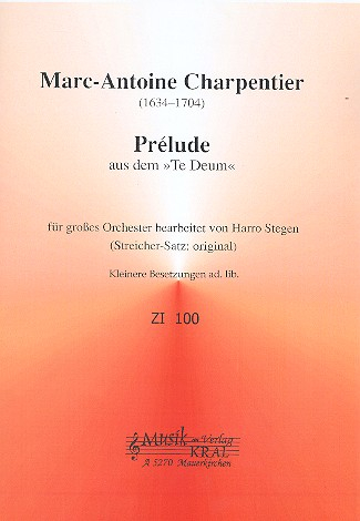 Prélude aus dem Te Deum für Orchester