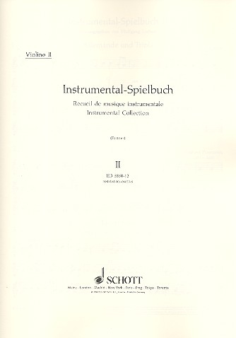 Instrumental-Spielbuch Band 2 für Orchester