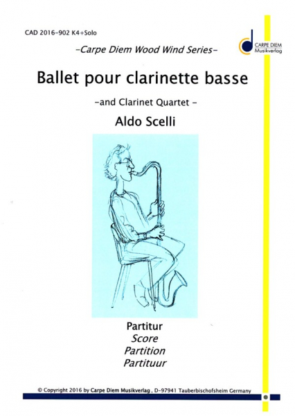 Ballet pour clarinette basse für 4 Klarinetten und Bassklarinette