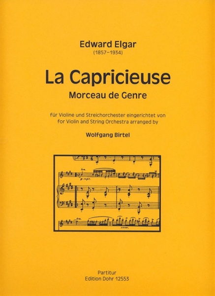 La capricieuse op.17 für Violine und Streichorchester