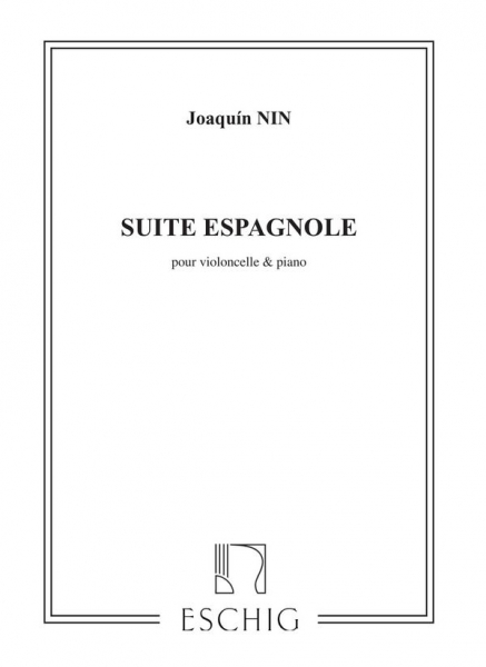 Suite espagnole pour violoncelle et piano