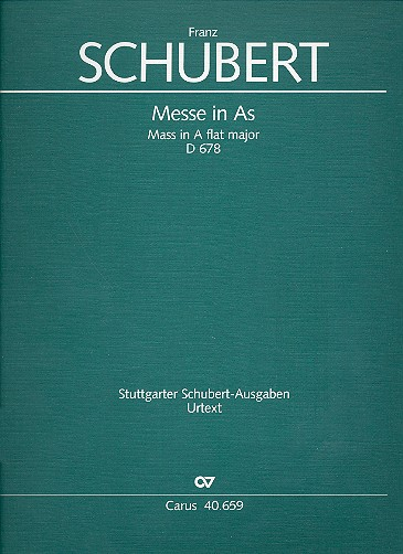 Messe As-Dur D678 2. Fassung für Soli, Chor, Orchester und Orgel