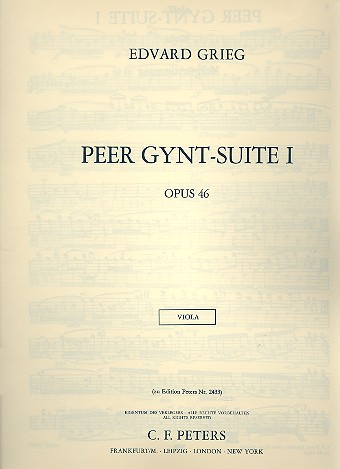 Peer-Gynt-Suite Nr.1 op.46 für Orchester