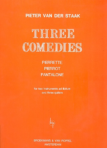 3 Comedies for 3 guitars with or without instruments ad lib.