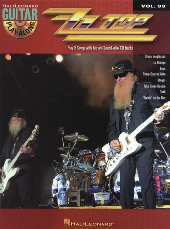 ZZ Top (+CD): guitar playalong vol.99 songbook vocal/guitar/tab