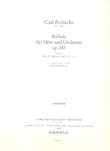 Ballade op.288 für Flöte und Orchester