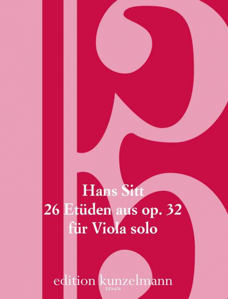 26 Etüden aus op.32 für Viola