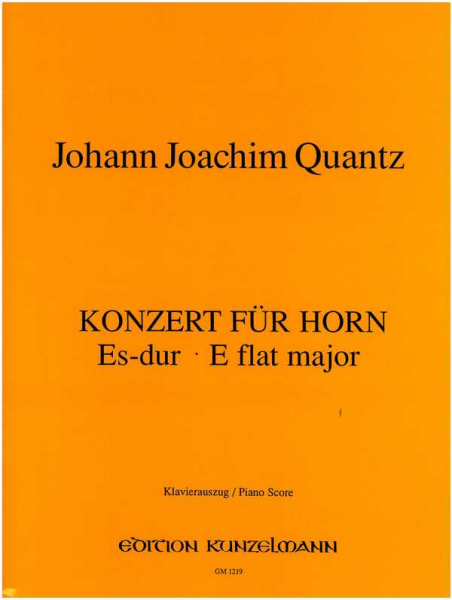 Konzert Es-Dur für Horn und Orchester für Horn und Klavier