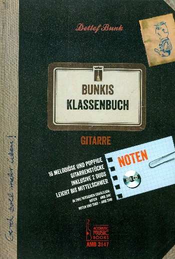 Bunkis Klassenbuch (+CD) für 1-2 Gitarren