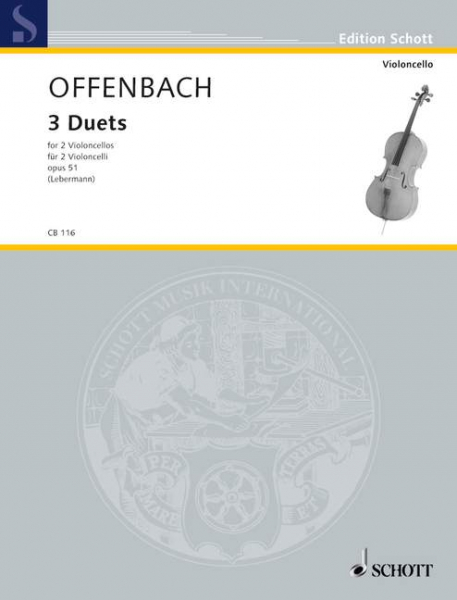 3 Duette op.51 für 2 Violoncelli