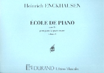 Ecole de piano vol.1 pièces op.84 nos.1+2 pour piano 4 mains