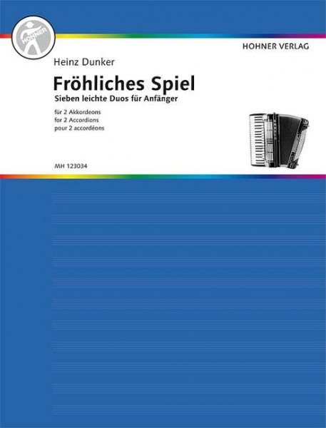 Fröhliches Spiel 1 für 2 Akkordeons