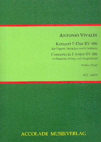 Konzert F-Dur RV486 für Fagott, Streichorchester und Cembalo