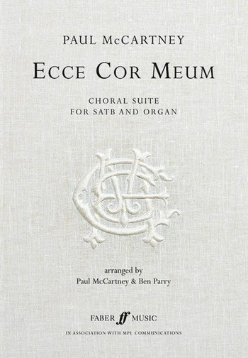 Ecce cor meum for mixed chorus and organ