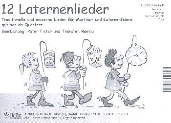 12 Laternenlieder für 4-stimmiges Bläser-Ensemble