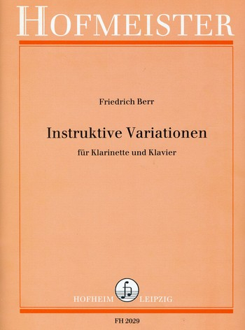 Instruktive Variationen für Klarinette und Klavier