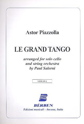 Le grand Tango for cello and string orchestra