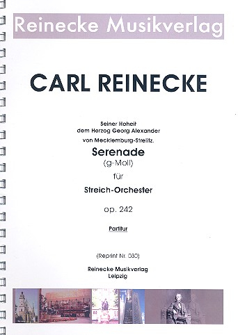 Serenade g-Moll op.242 für Streichorchester