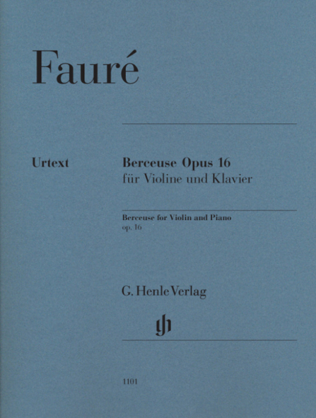 Berceuse op.16 für Violine und Klavier