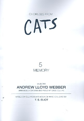 Memory for mixed chorus score