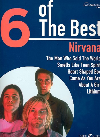 6 of the Best: Nirvana songbook vocal/guitar/tab