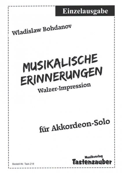 Musikalische Erinnerungen für Akkordeon