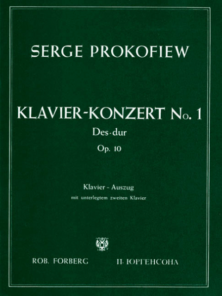 Konzert Des-Dur Nr.1 op.10 für Klavier und Orchester