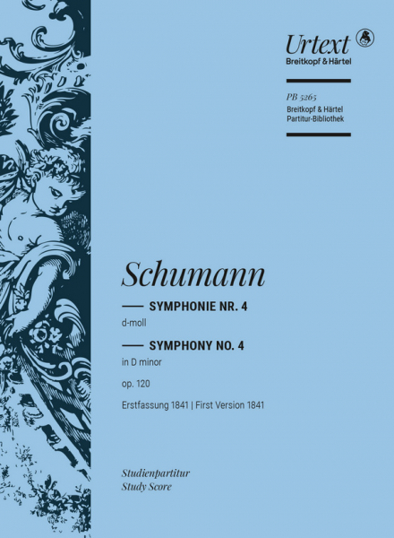 Sinfonie d-Moll Nr.4 op.120 in der Fassung von 1841 für Orchester