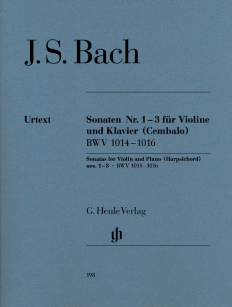 Sonaten Nr.1-3 BWV1014-1016 für Violine und Klavier