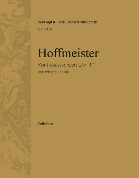 Konzert D-Dur Nr.1 für Kontrabass und Orchester (mit obligater Violine)