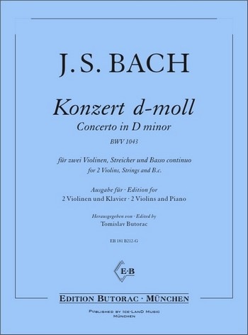 Konzert d-Moll BWV1043 für 2 Violinen, Streicher und Bc