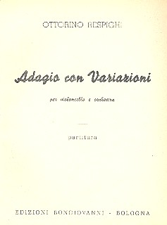 Adagio con variazioni per violoncello e orchestra