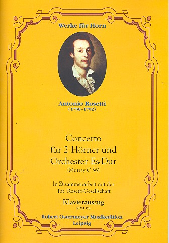 Konzert Es-Dur für 2 Hörner und Orchester