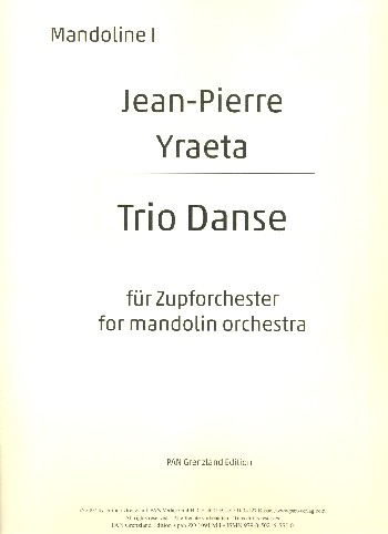 Trio Danse für Zupforchester