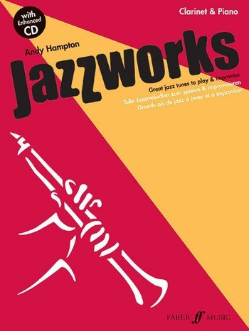 Jazzworks (+CD) for clarinet and piano