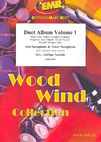 Duet Album vol.1 for 2 saxophones (AT) (piano/keyboard/organ ad lib)