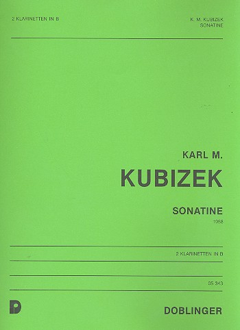 Sonatine für 2 Klarinetten