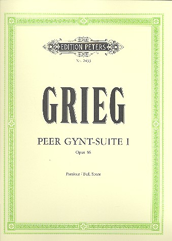 Peer-Gynt-Suite Nr.1 op.46 für Orchester