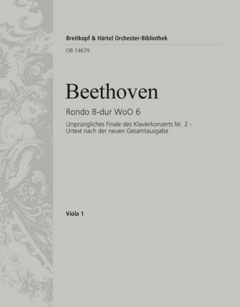 Rondo B-Dur WoO6 für Klavier und Orchester