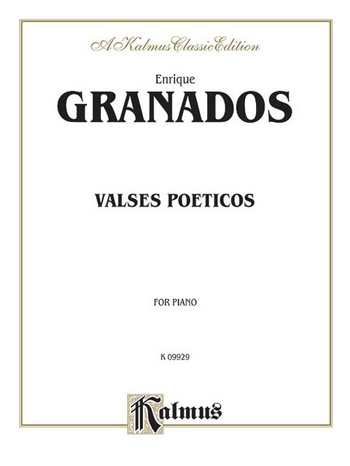 Valses poeticos for piano