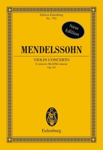 Konzert e-Moll op.64 für Violine und Orchester