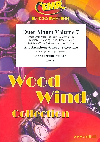 Duet Album vol.7 for 2 saxophones (AT) (piano/keyboard/organ ad lib)