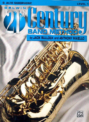 Belwin 21st Century Band Method Level 1 alto saxophone