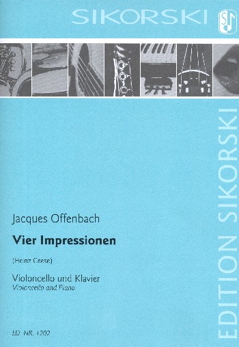 4 Impressionen für Violoncello und Klavier